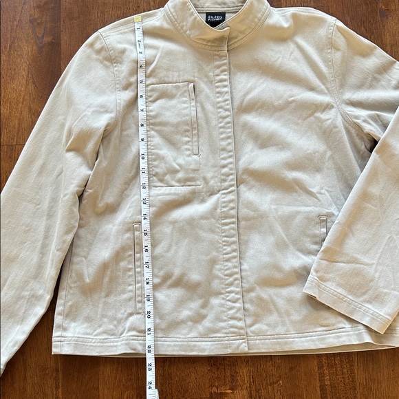 Eileen Fisher light weight, utility jacket women’s size medium made in USA - Picture 4 of 11